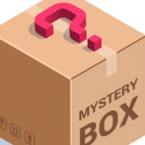 Mystery Box with Red Question Mark